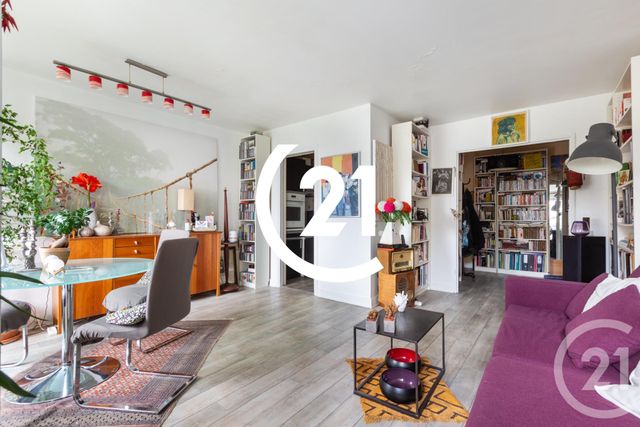 Appartement F2 à vendre - 2 pièces - 54.51 m2 - PARIS - 75018 - ILE-DE-FRANCE - Century 21 Sorim